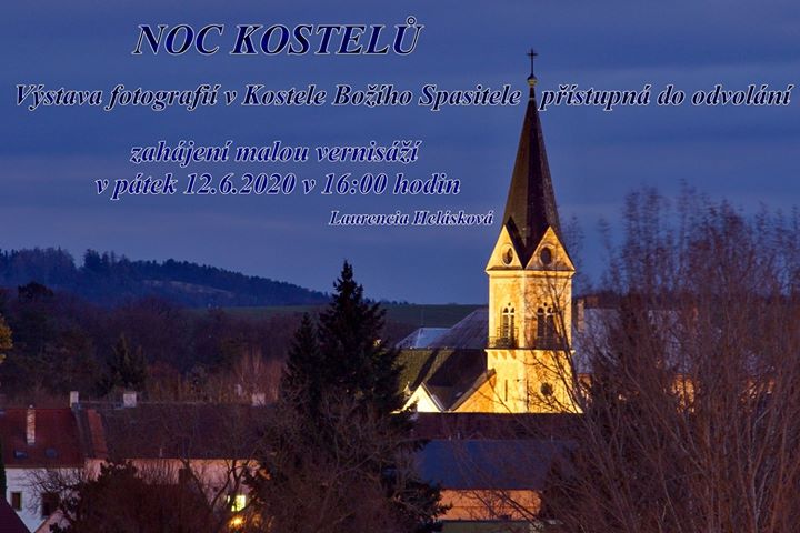 noc kostelu podborany 2020