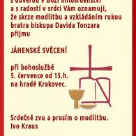 Kněžské a jáhenské svěcení na Krakovci